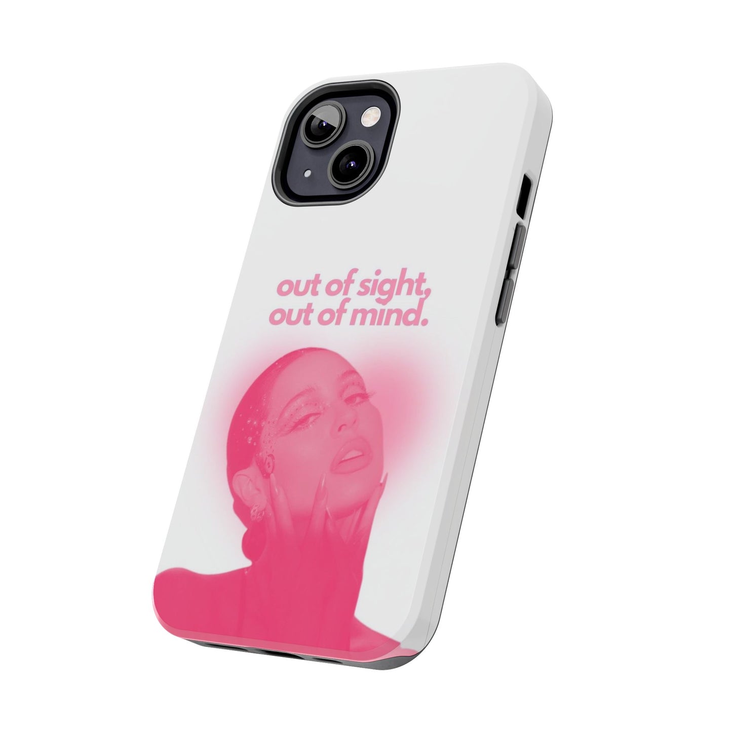 Heart Pink Aura Queen iPhone Cases