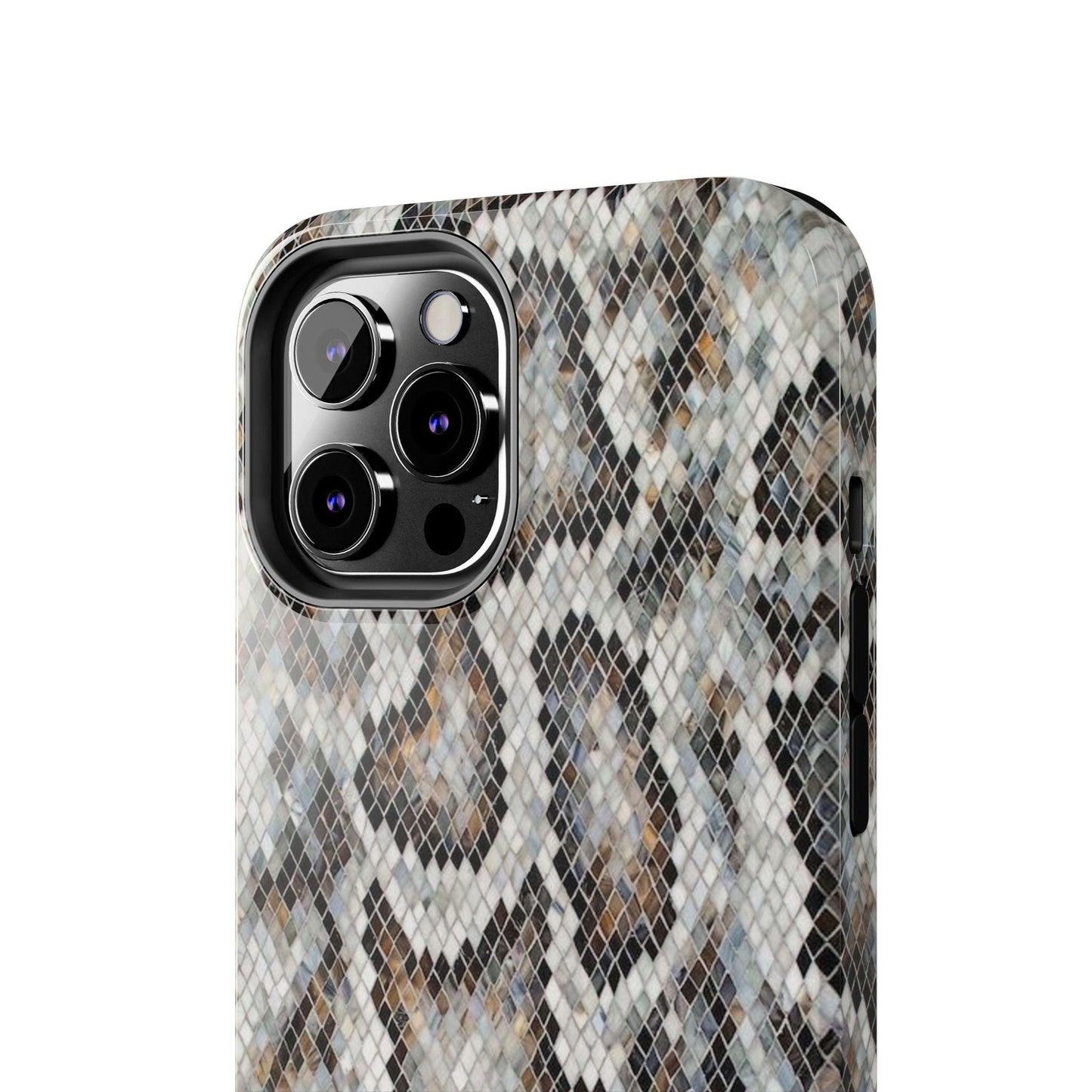 Crawler in Grey Mosaic Tough iPhone Cases