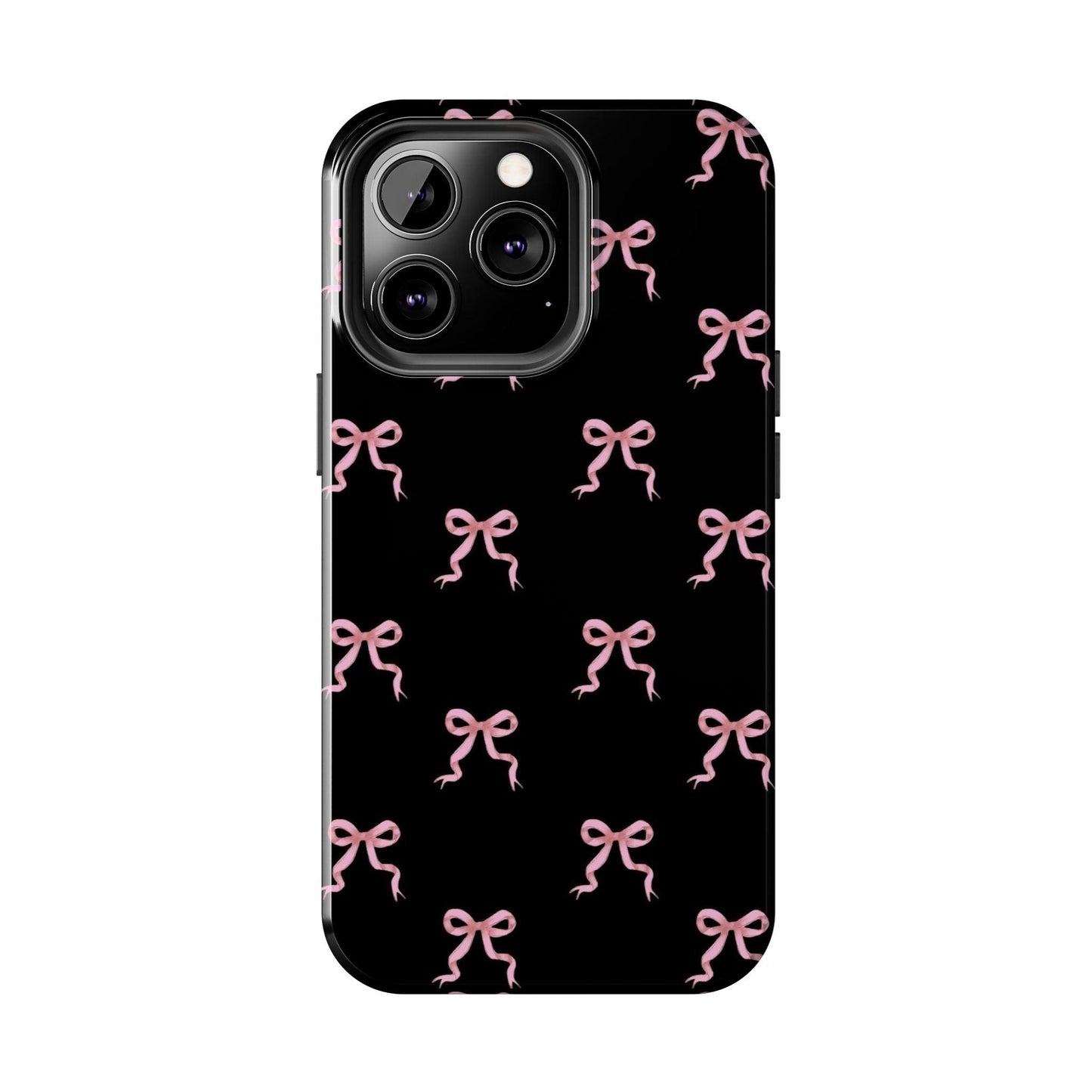 Pink Ribbon Charm iPhone Tough Case