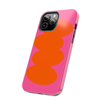 Pink Tangerine Blush Tough iPhone Cases