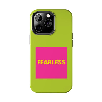 Fearless Tough Neon iPhone Cases