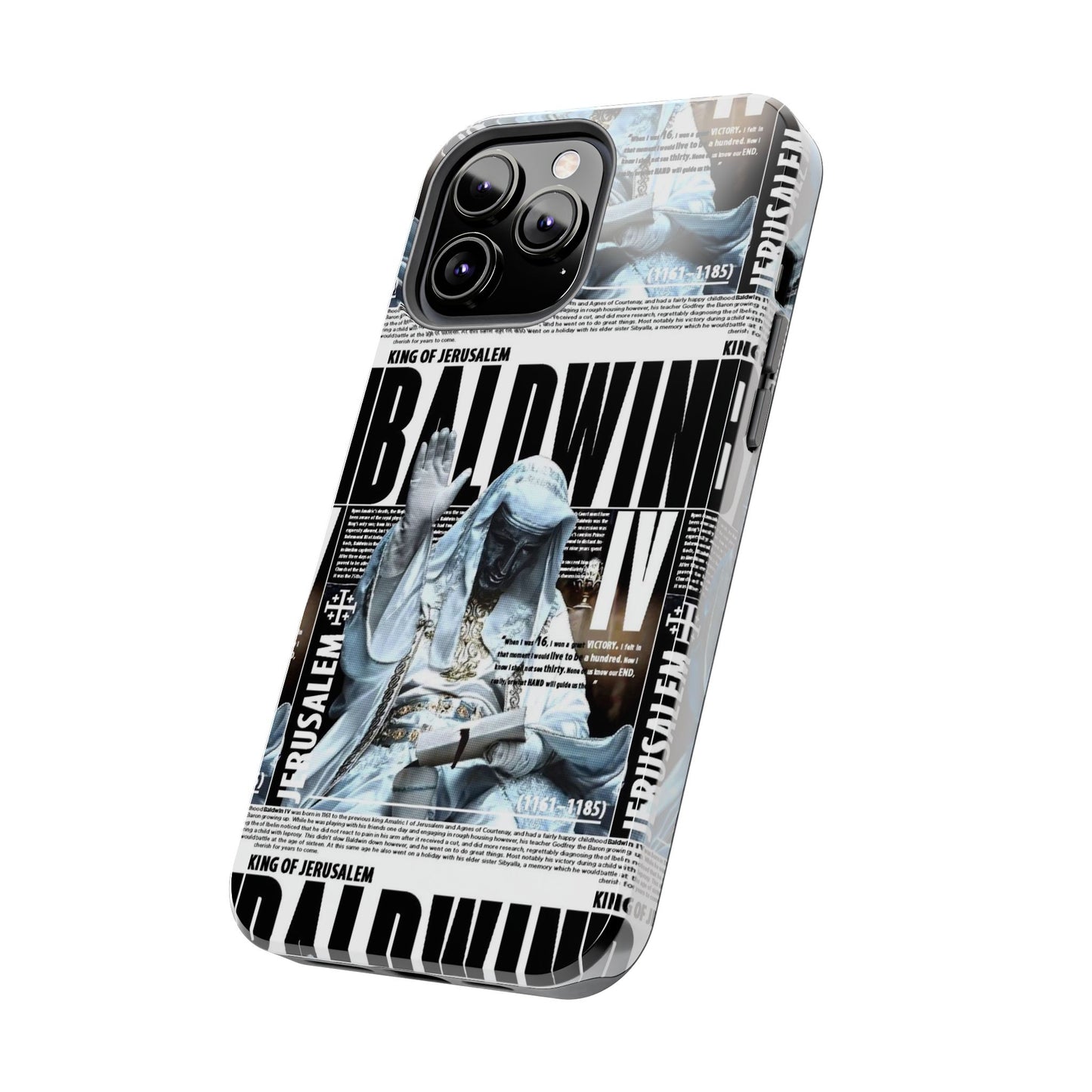 Baldwin IV King of Jerusalem iPhone Cases