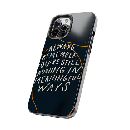 Always Growing Tough iPhone Cases