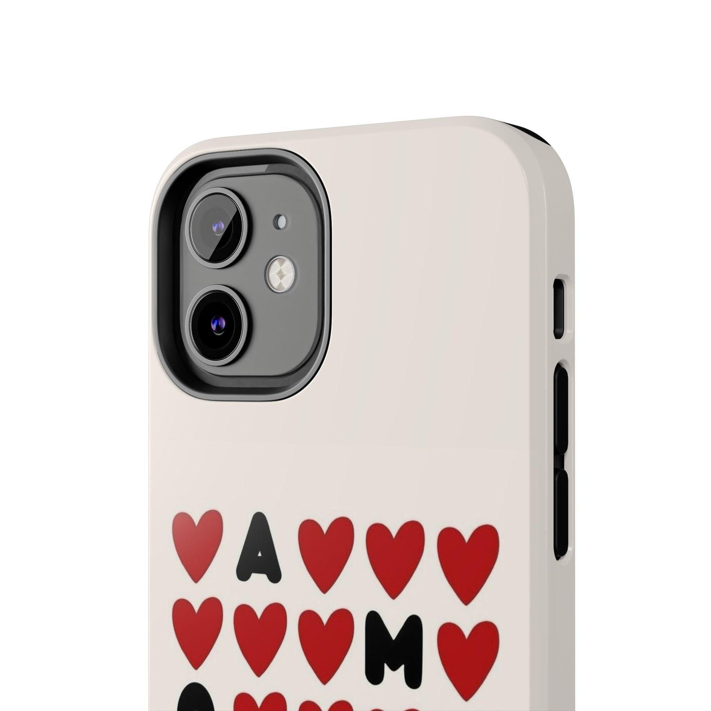 Amour Valentines Hearts Tough iPhone Cases