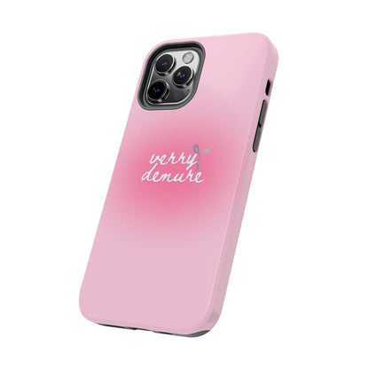 Verry Demure Aura Tough iPhone Cases