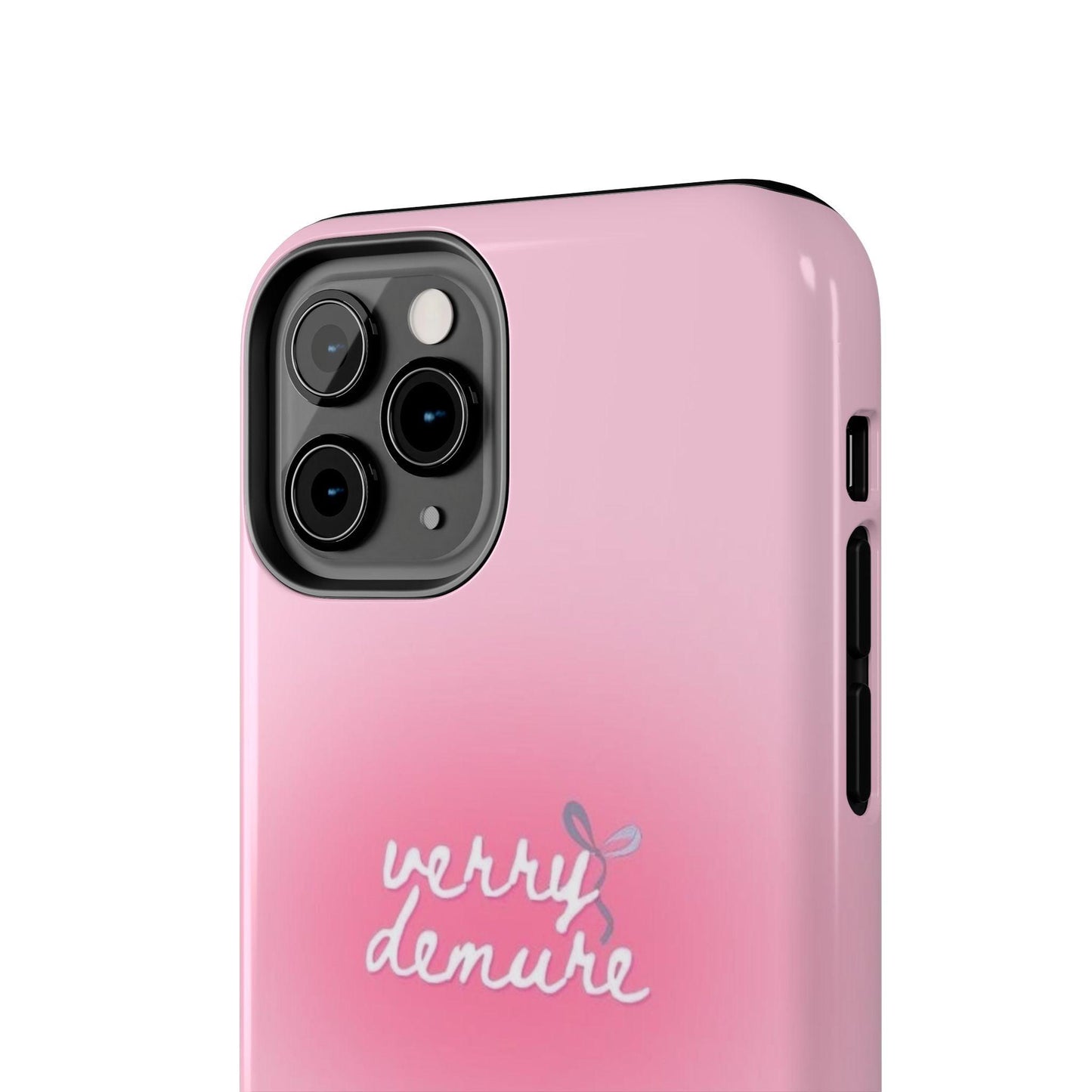 Verry Demure Aura Tough iPhone Cases