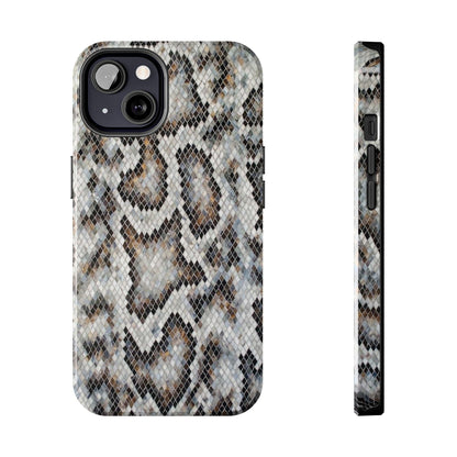 Crawler in Grey Mosaic Tough iPhone Cases