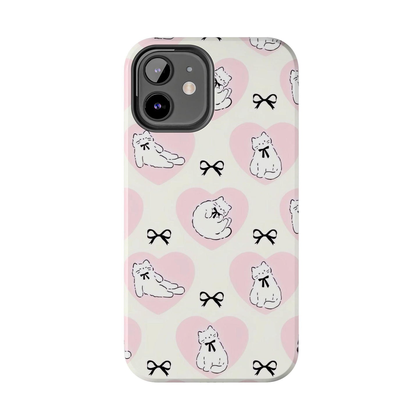 Kitty Love Affair Tough iPhone Cases