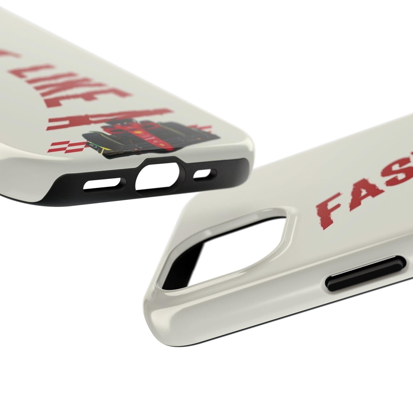 Fast Like a Race Car Tough iPhone Cases