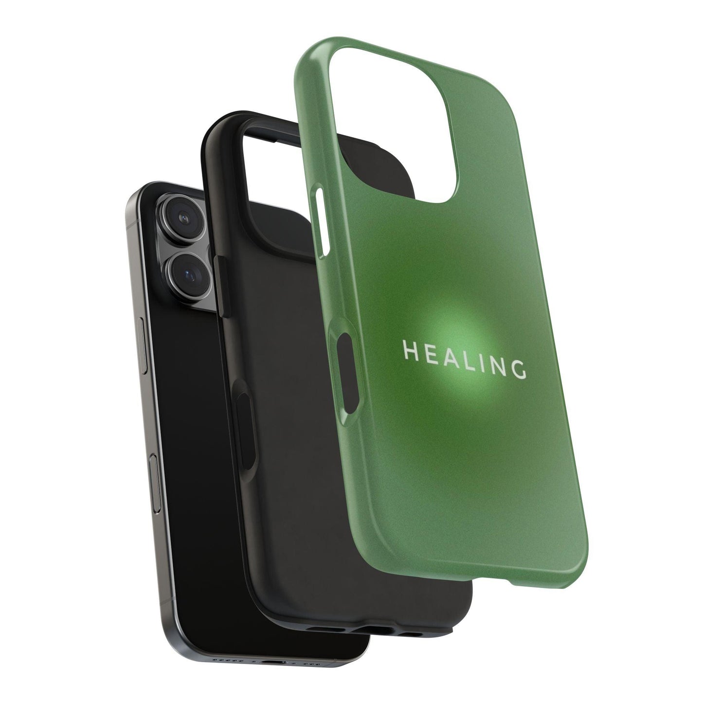 Healing Tough iPhone Cases in Green