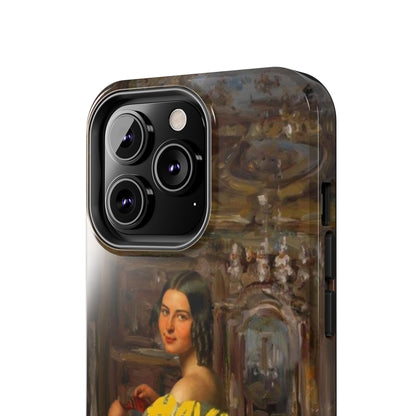 Victorian Art Twist - Have Courage - iPhone Cases