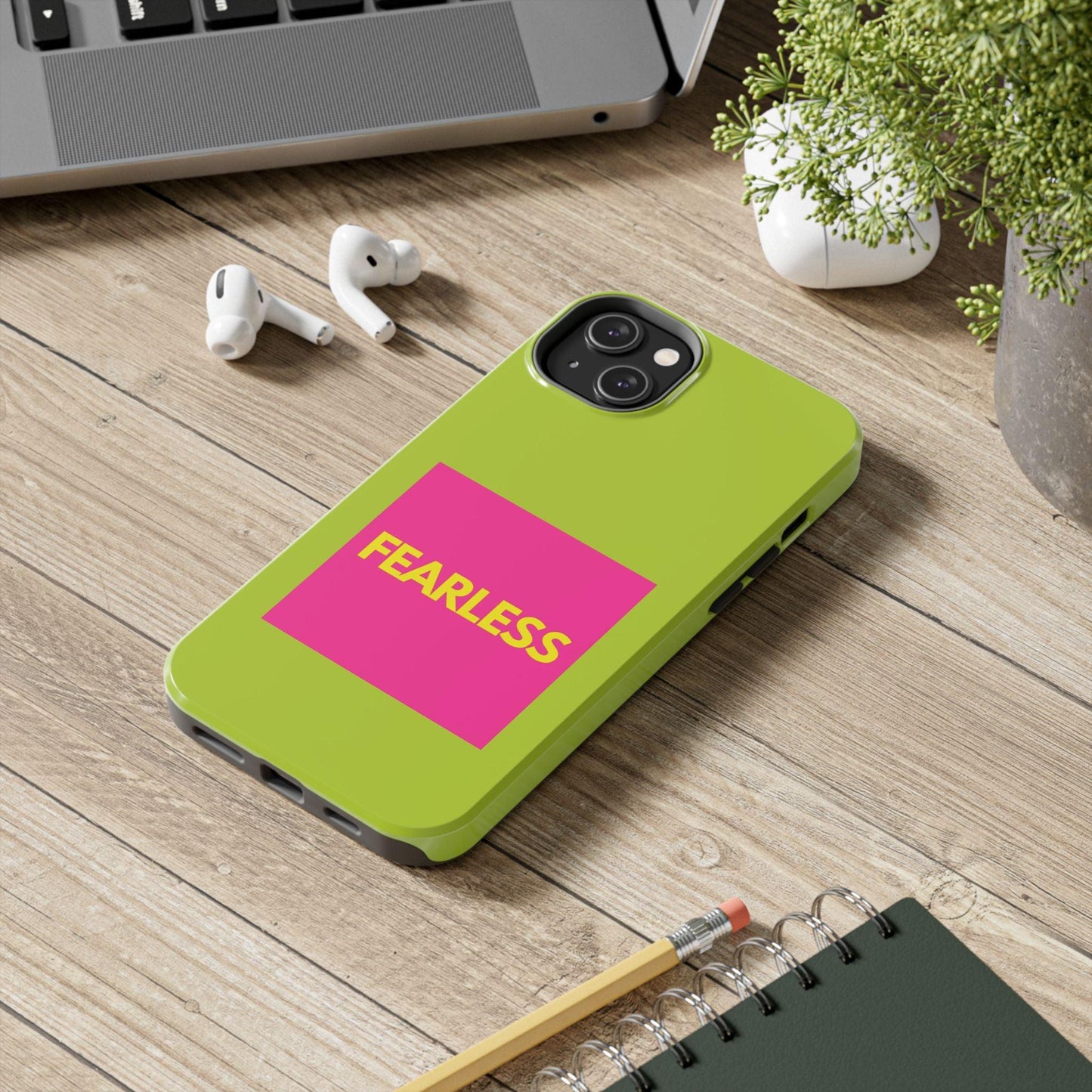 Fearless Tough Neon iPhone Cases