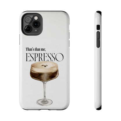 Espresso Martini Tough iPhone Cases