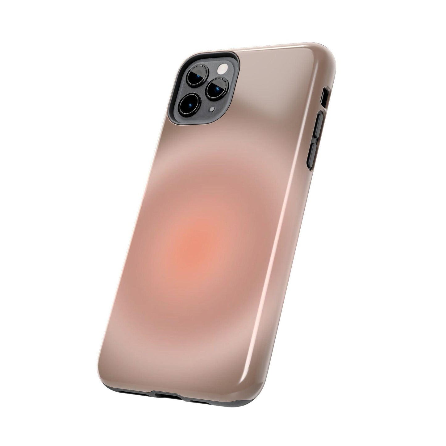 Taupe Aura Tough iPhone Cases