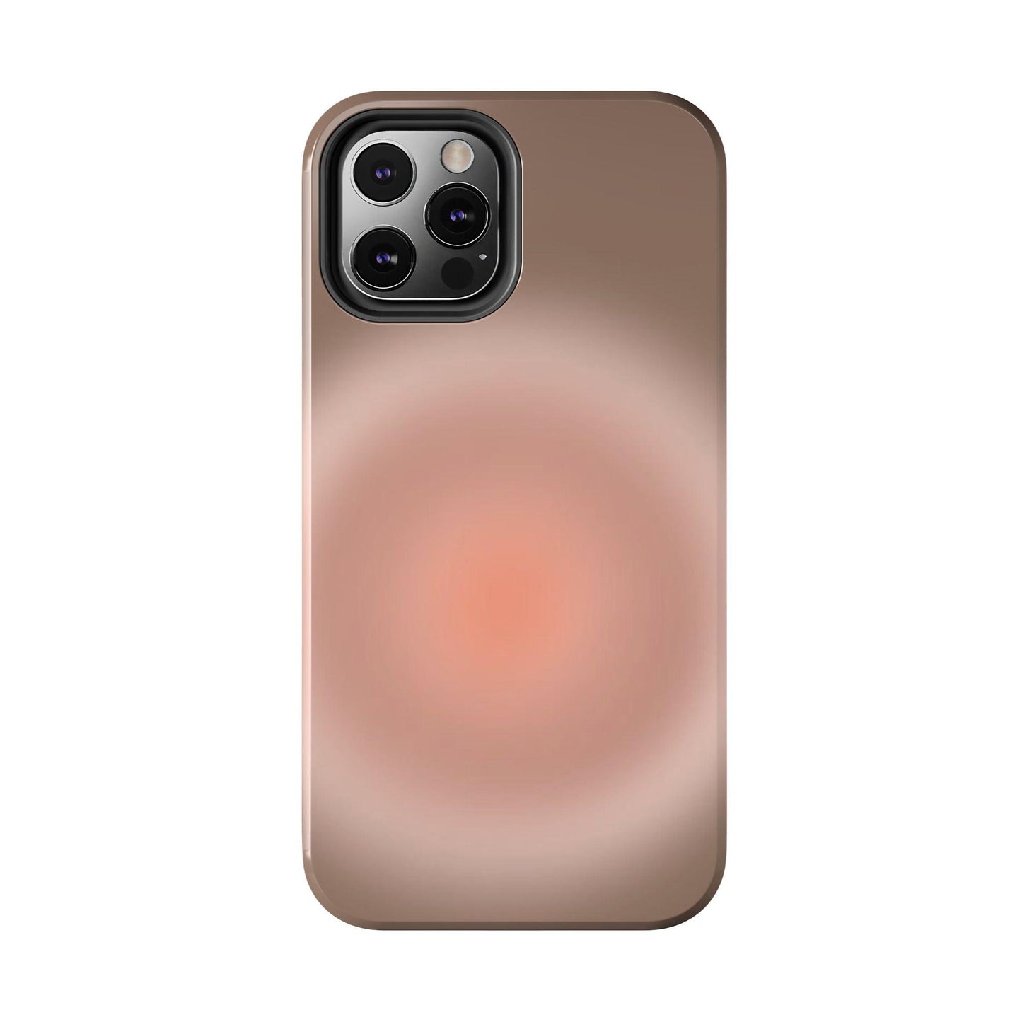 Taupe Aura Tough iPhone Cases