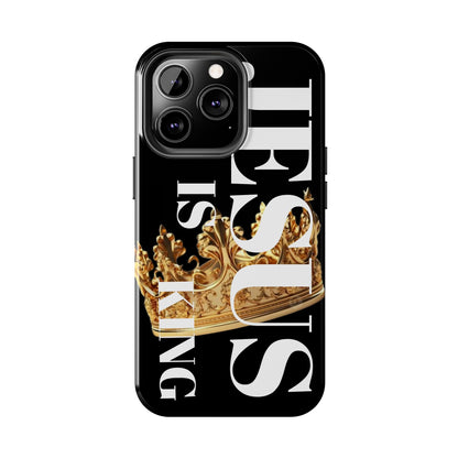 Jesus is King iPhone Cases