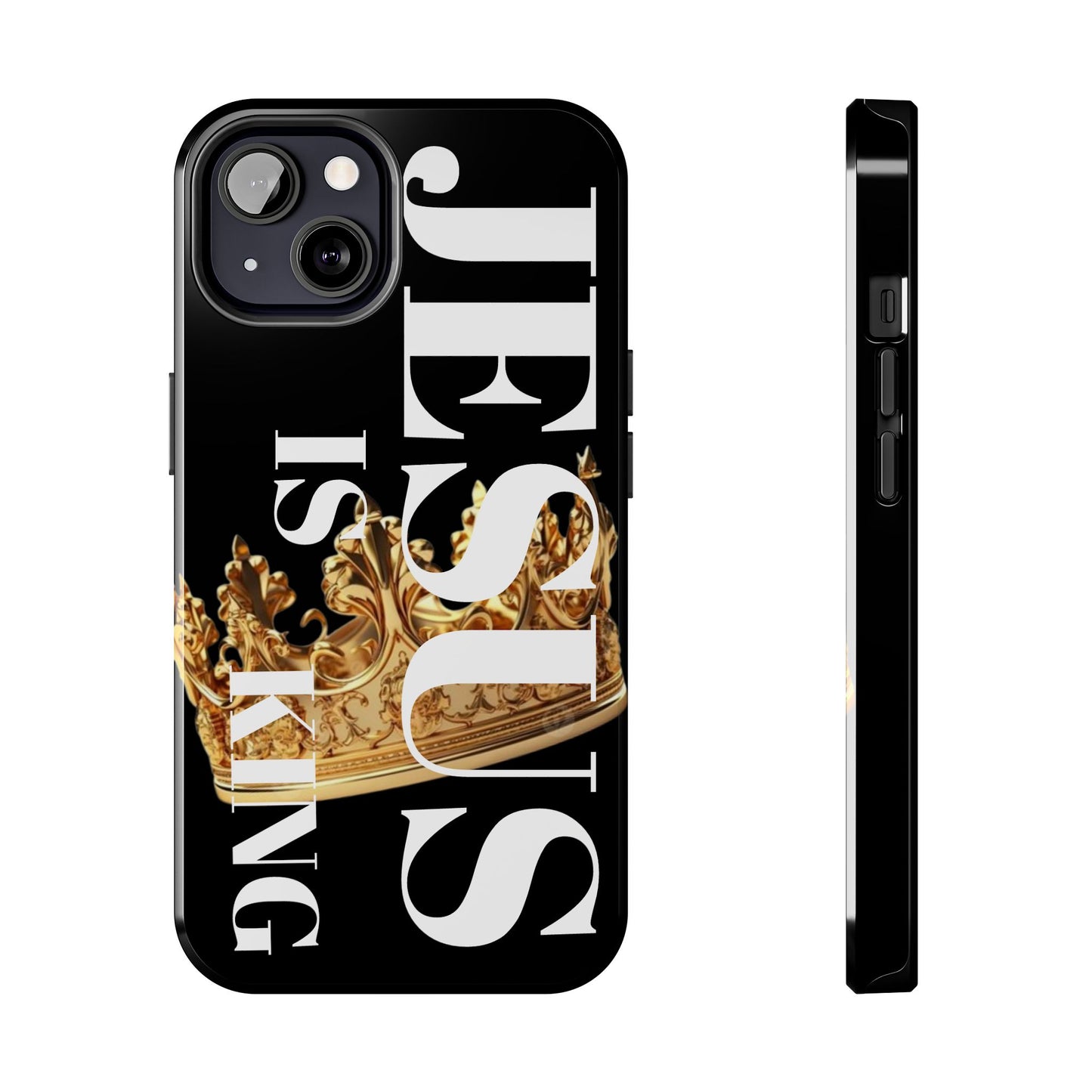 Jesus is King iPhone Cases