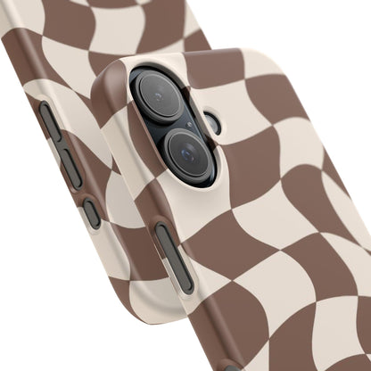 Mocha Mirage Snap iPhone Cases