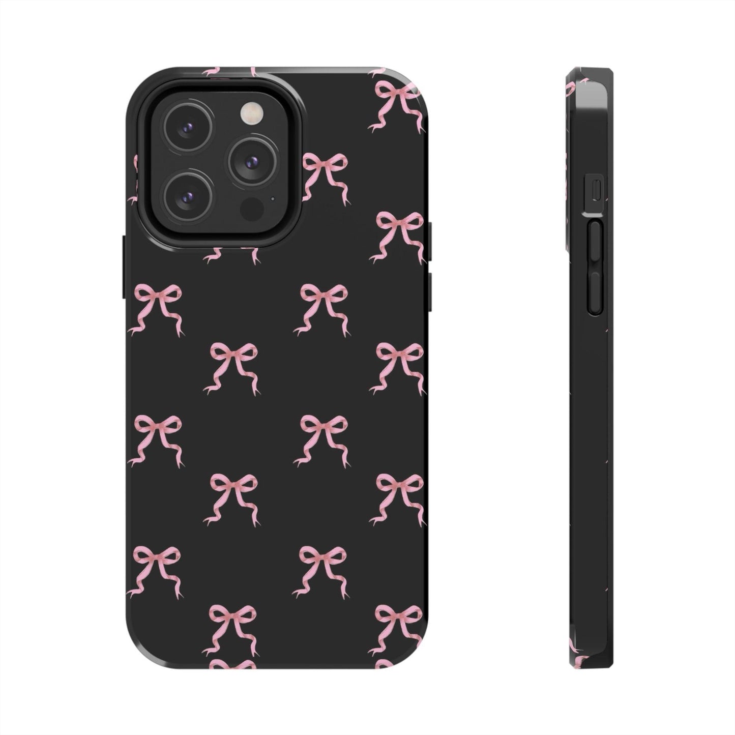 Pink Ribbon Charm iPhone Tough Case