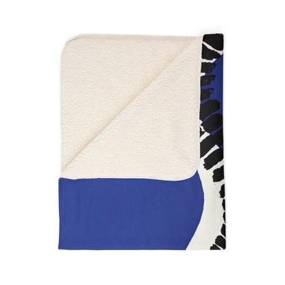 Blue Orbit Harmony Luxury Fleece Sherpa Blanket