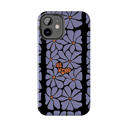 Be Kind Floral Tough iPhone Cases