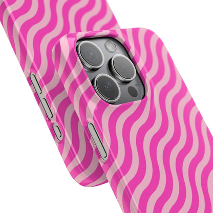 Waveicious Pink Snap iPhone Cases