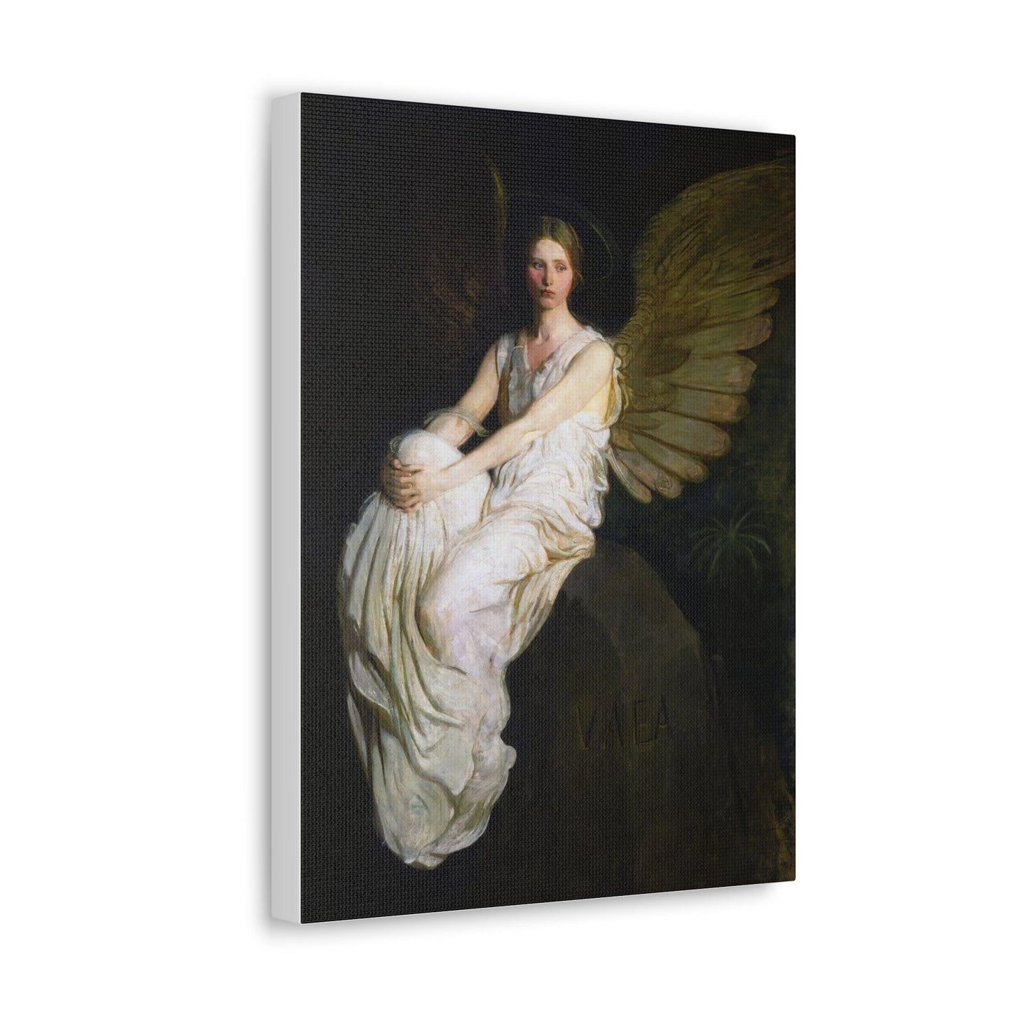 Stevenson Memorial (1903) painting by Abbott Handerson Thayer - Canvas Gallery Wraps