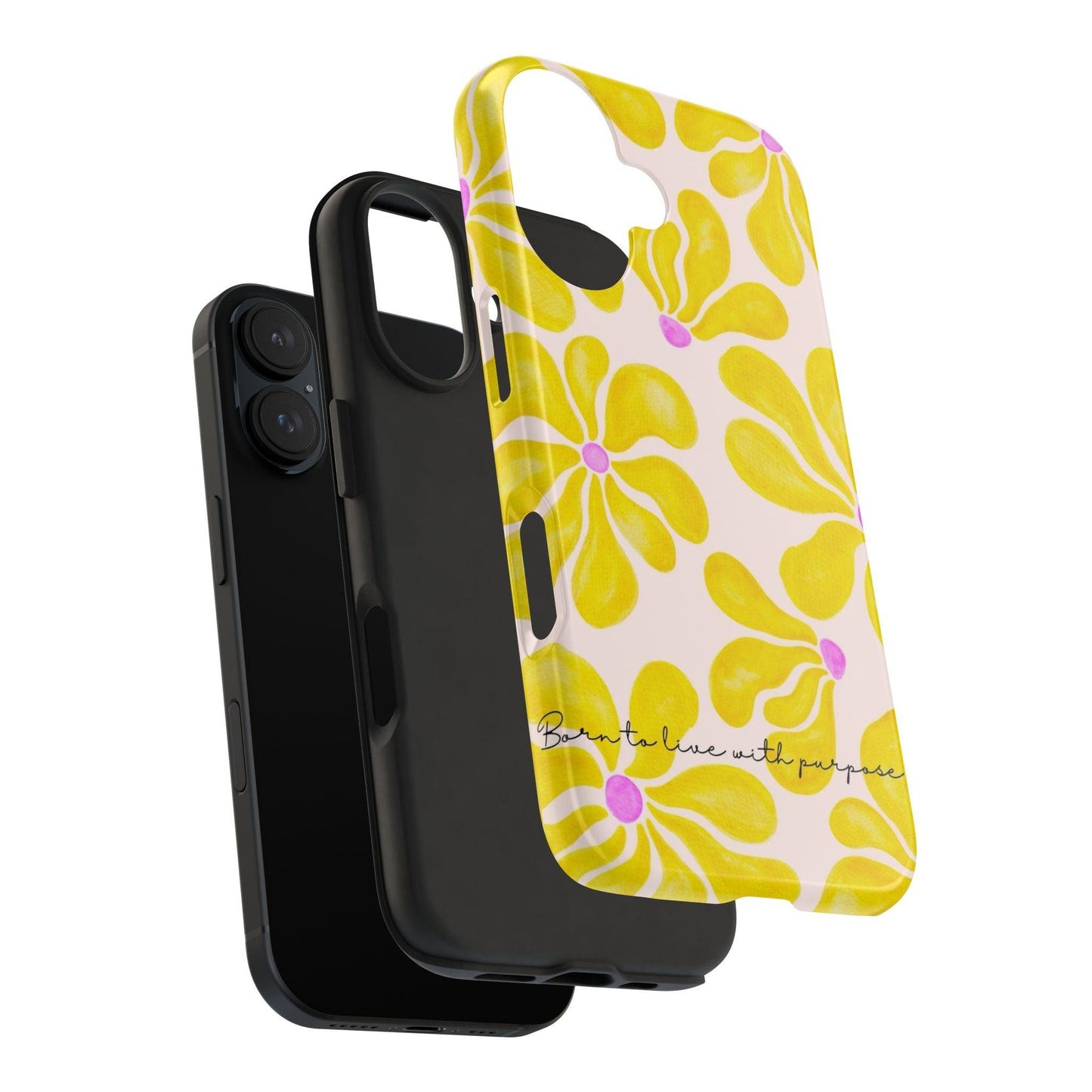 Sunshine Floral Tough iPhone Cases