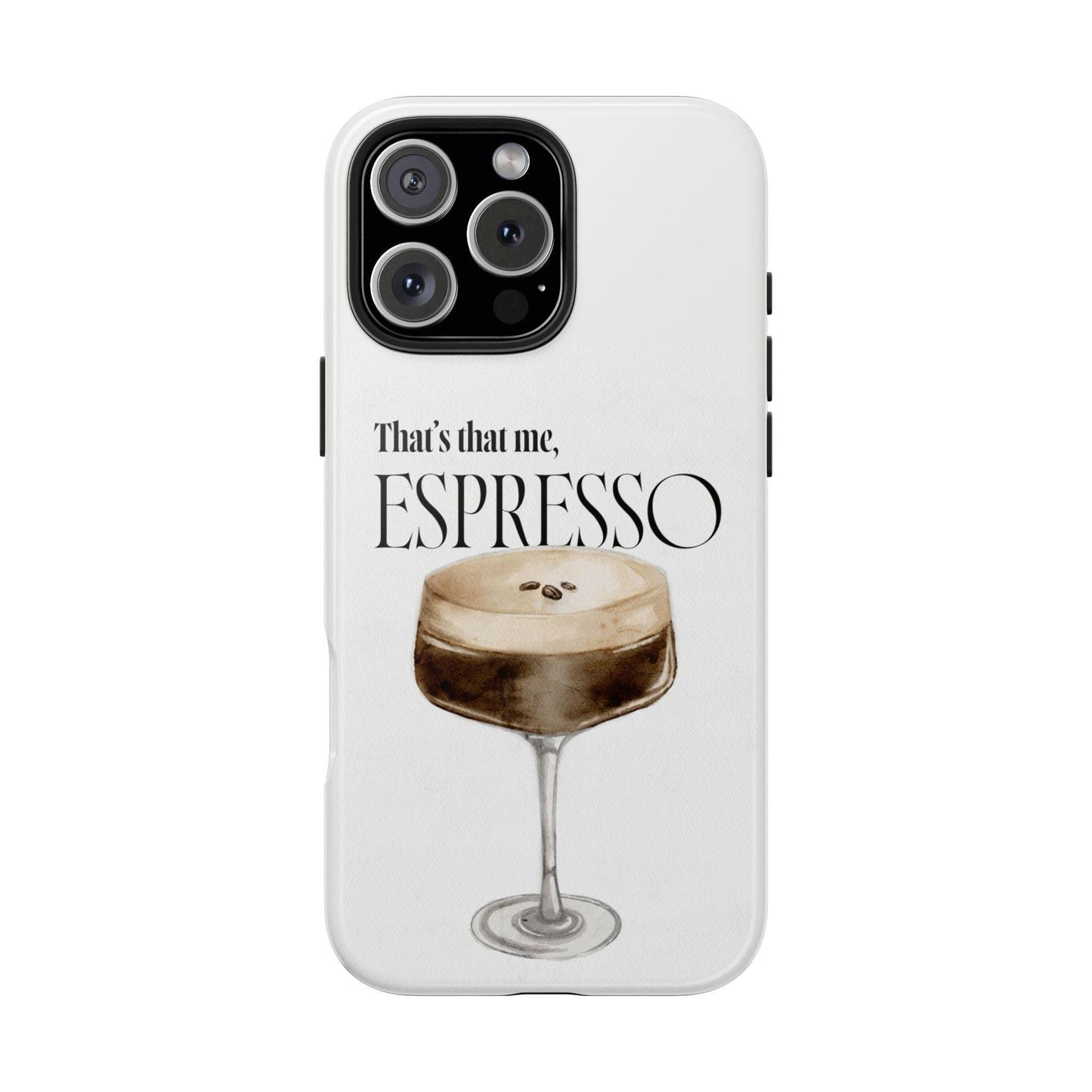 Espresso Martini Tough iPhone Cases