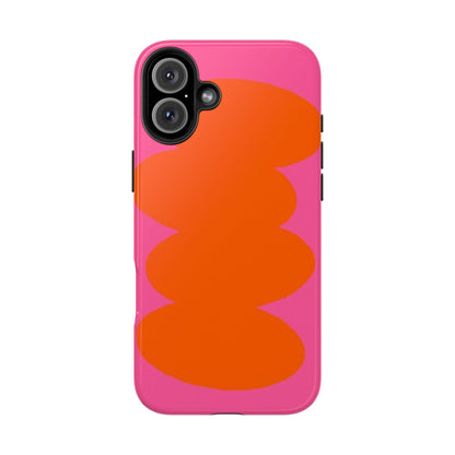 Pink Tangerine Blush Tough iPhone Cases