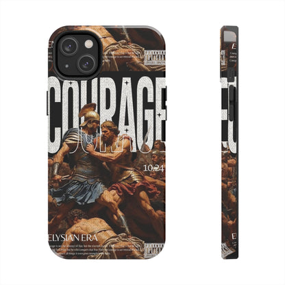 Courage Battle Scene iPhone Cases