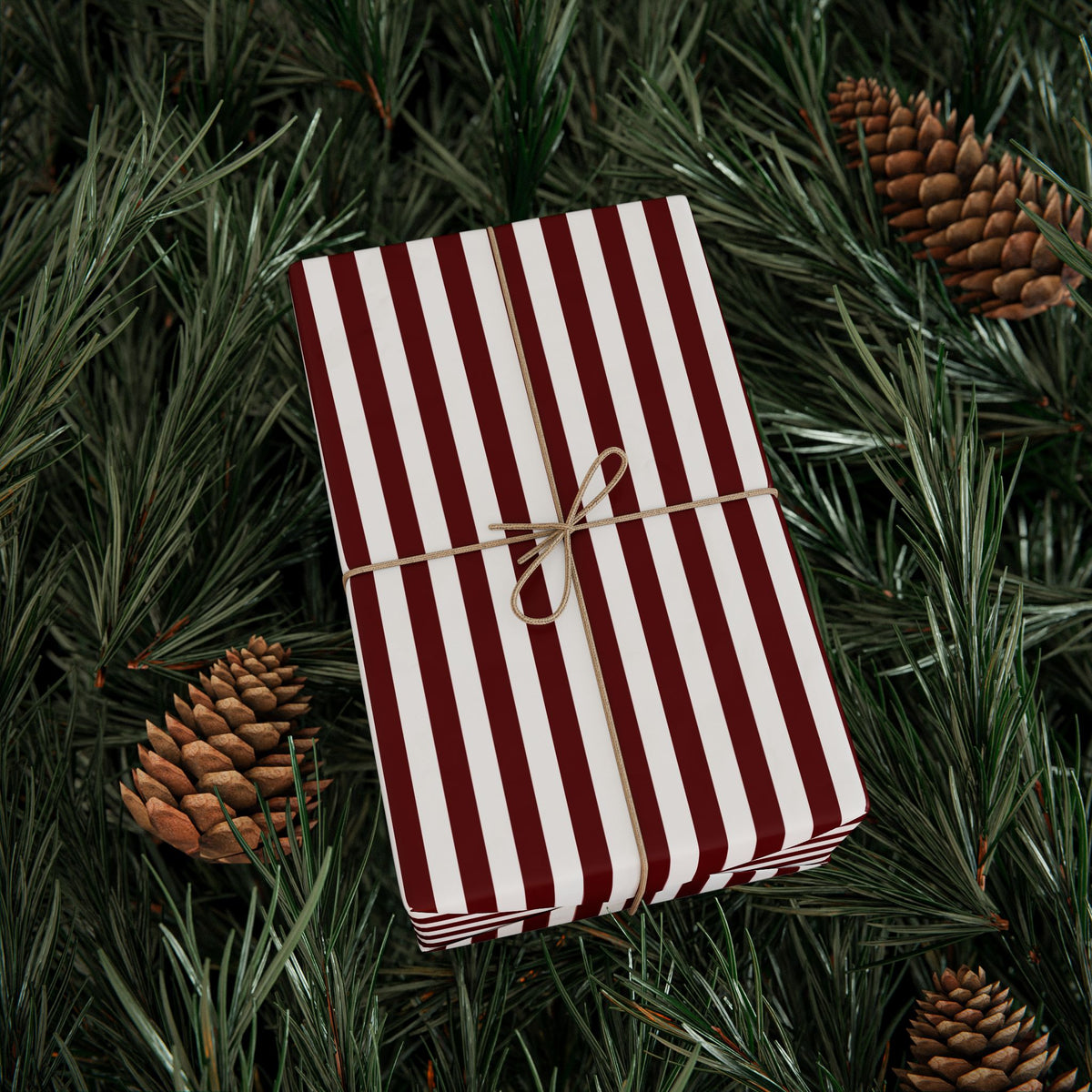 The Noël Stripe Gift Wrapping Paper Roll