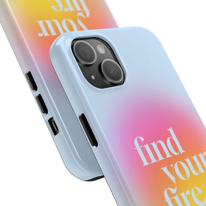 Fine Your Fire Aura iPhone Cases