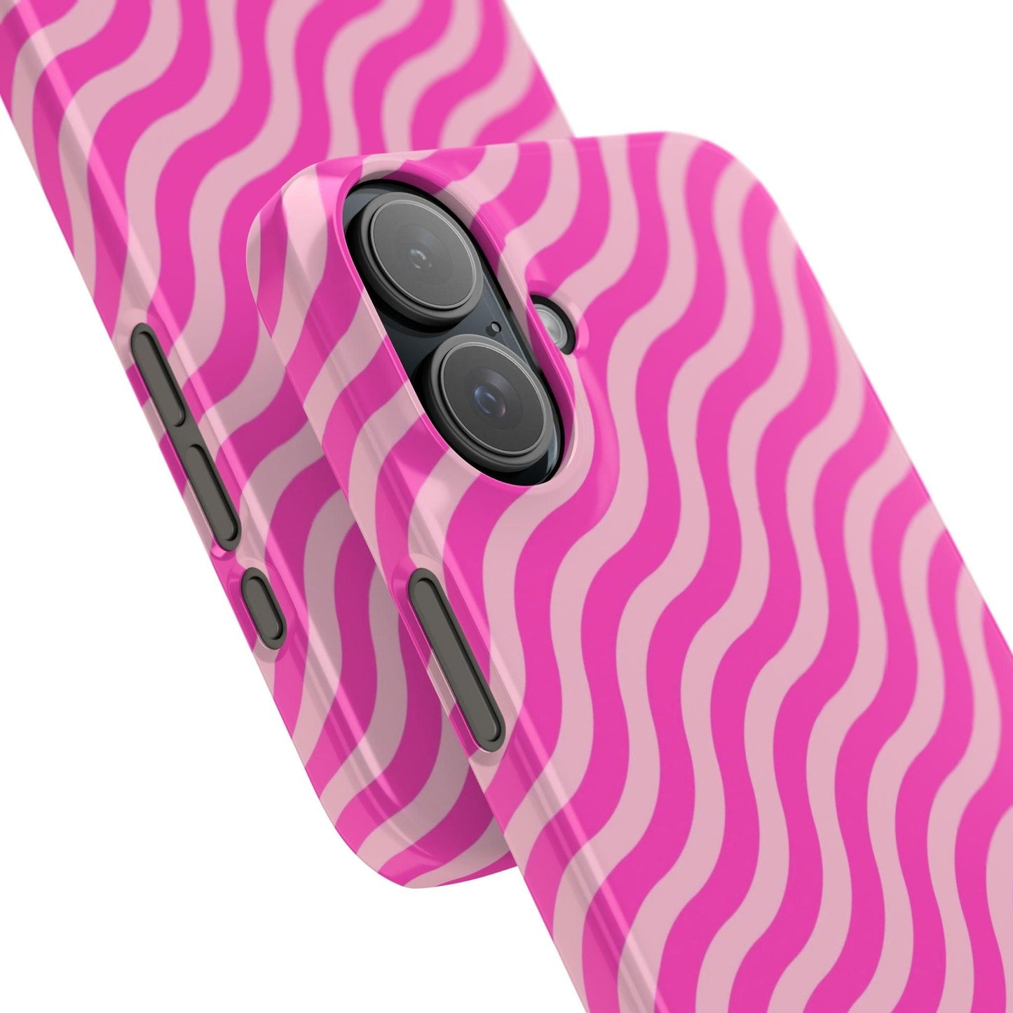 Waveicious Pink Snap iPhone Cases