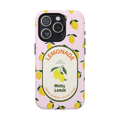 Minty Lemon MagSafe Phone Case