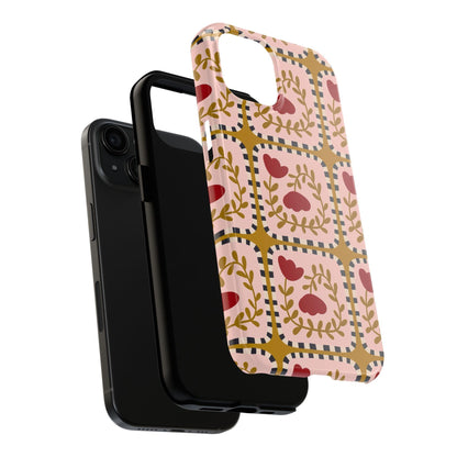 Floral Quirkiness Designer Tough iPhone Cases