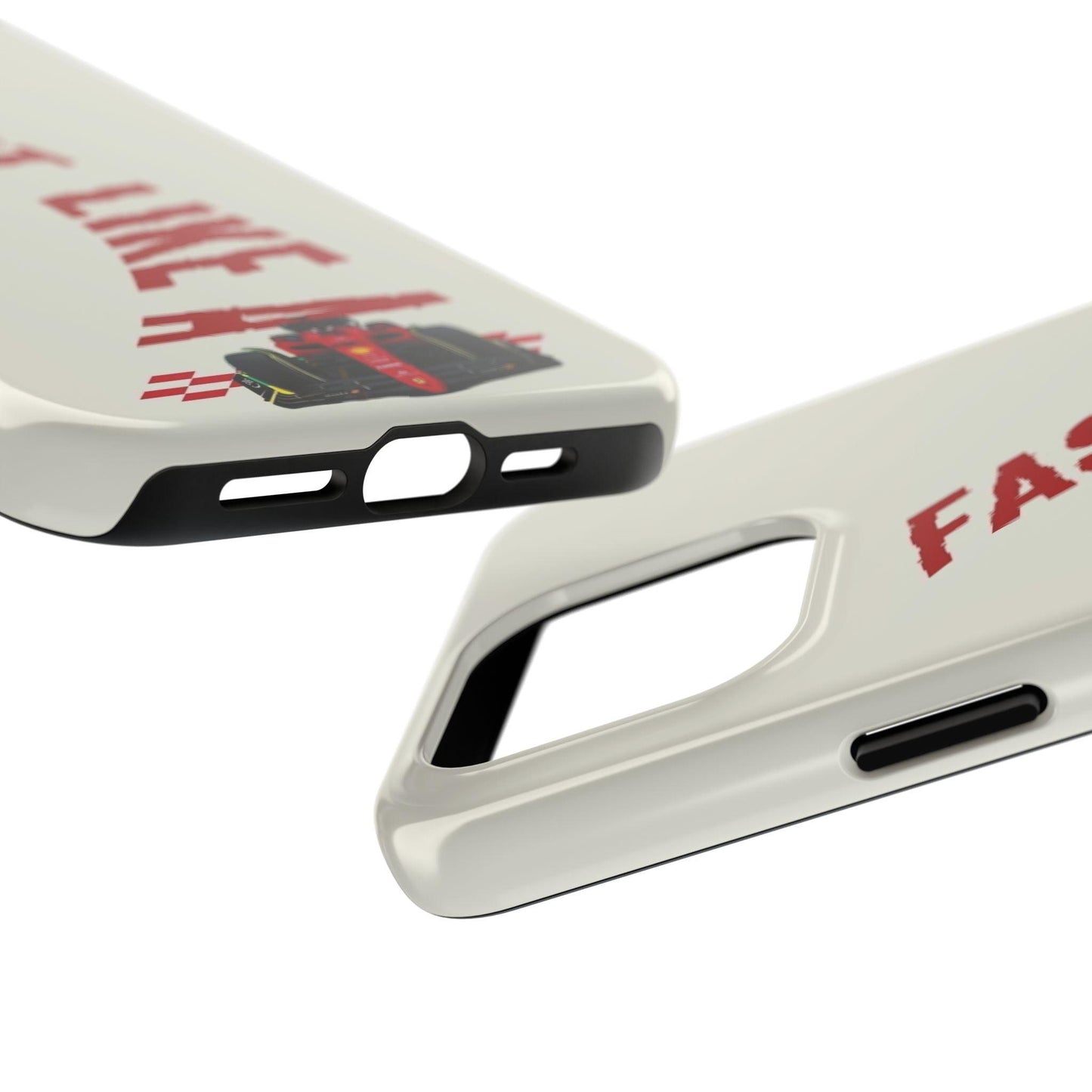 Fast Like a Race Car Tough iPhone Cases