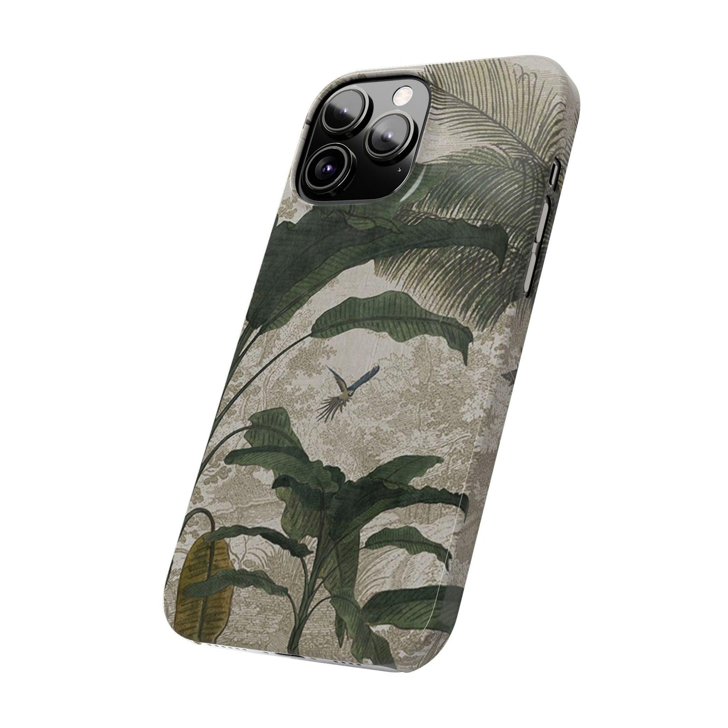 Tropical Paradise Vintage Charm iPhone Cases