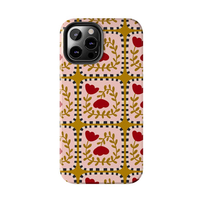 Floral Quirkiness Designer Tough iPhone Cases