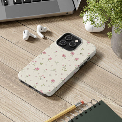 Minimalist Floral Cute iPhone Cases