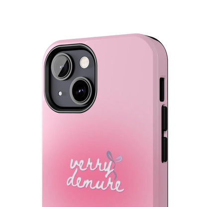 Verry Demure Aura Tough iPhone Cases