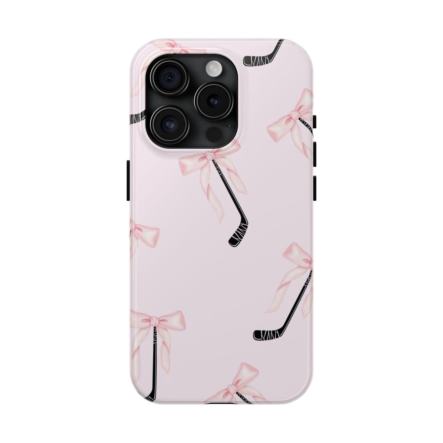 Blush & Puck Elegance Tough iPhone Cases