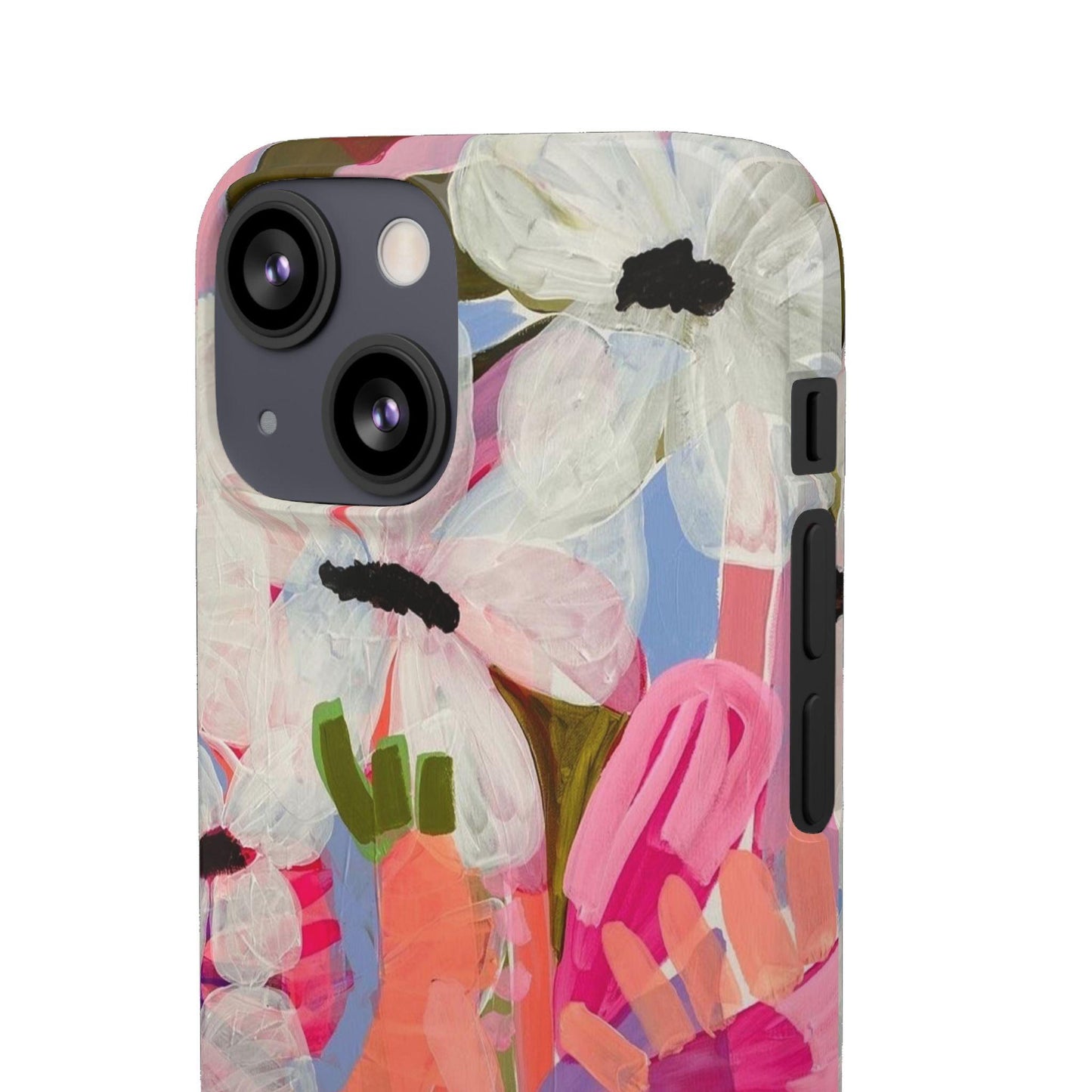 Blossoming Grace Floral Snap iPhone Cases