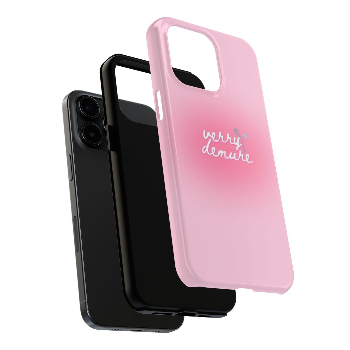 Verry Demure Aura Tough iPhone Cases