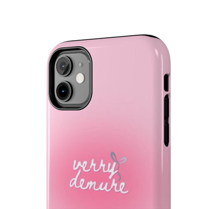 Verry Demure Aura Tough iPhone Cases