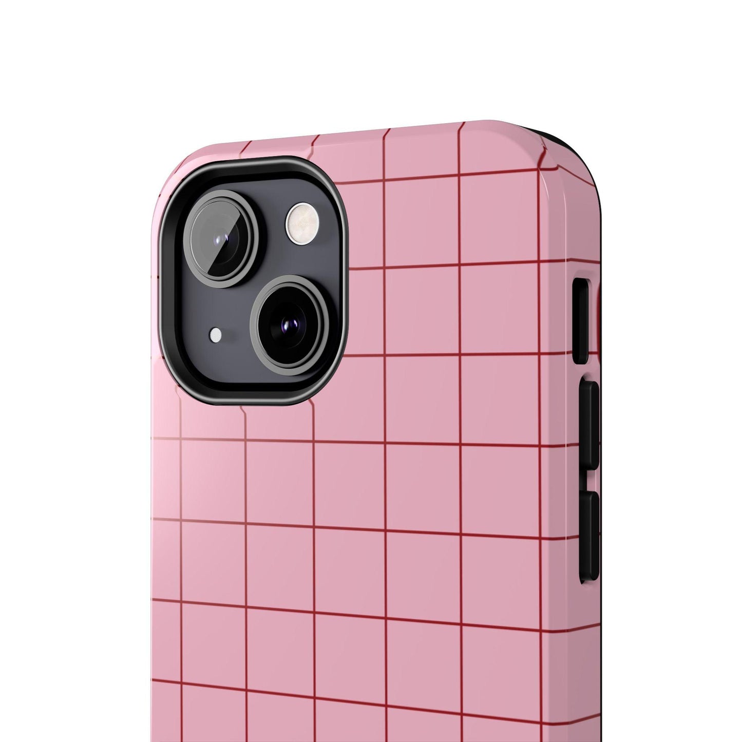 why not? Quirky Tough iPhone Cases - Pink & Red