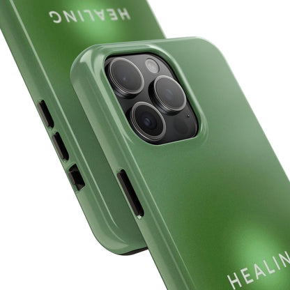 Healing Tough iPhone Cases in Green