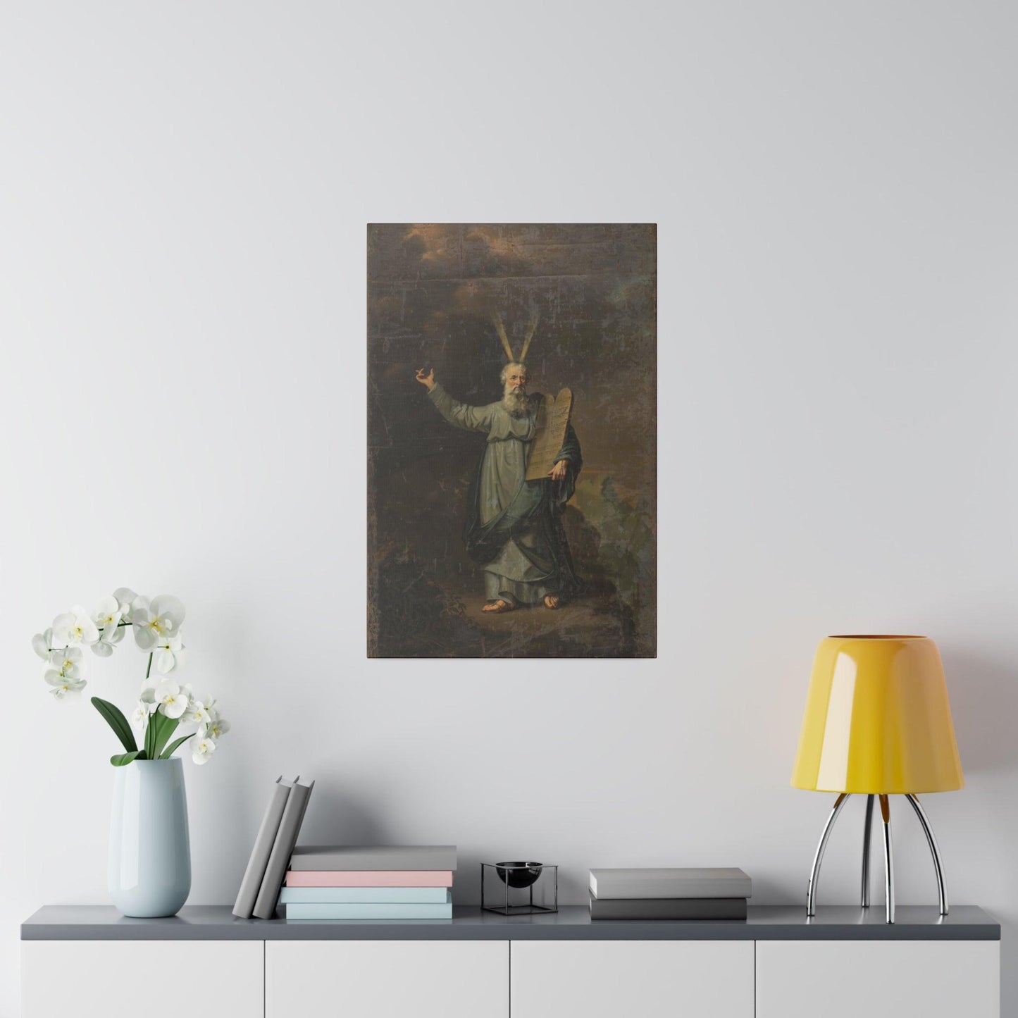 1803 Moses with the Tables of the Law by Pieter Gaal - Matte Canvas, Stretched, 0.75"