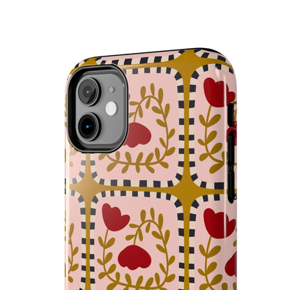 Floral Quirkiness Designer Tough iPhone Cases