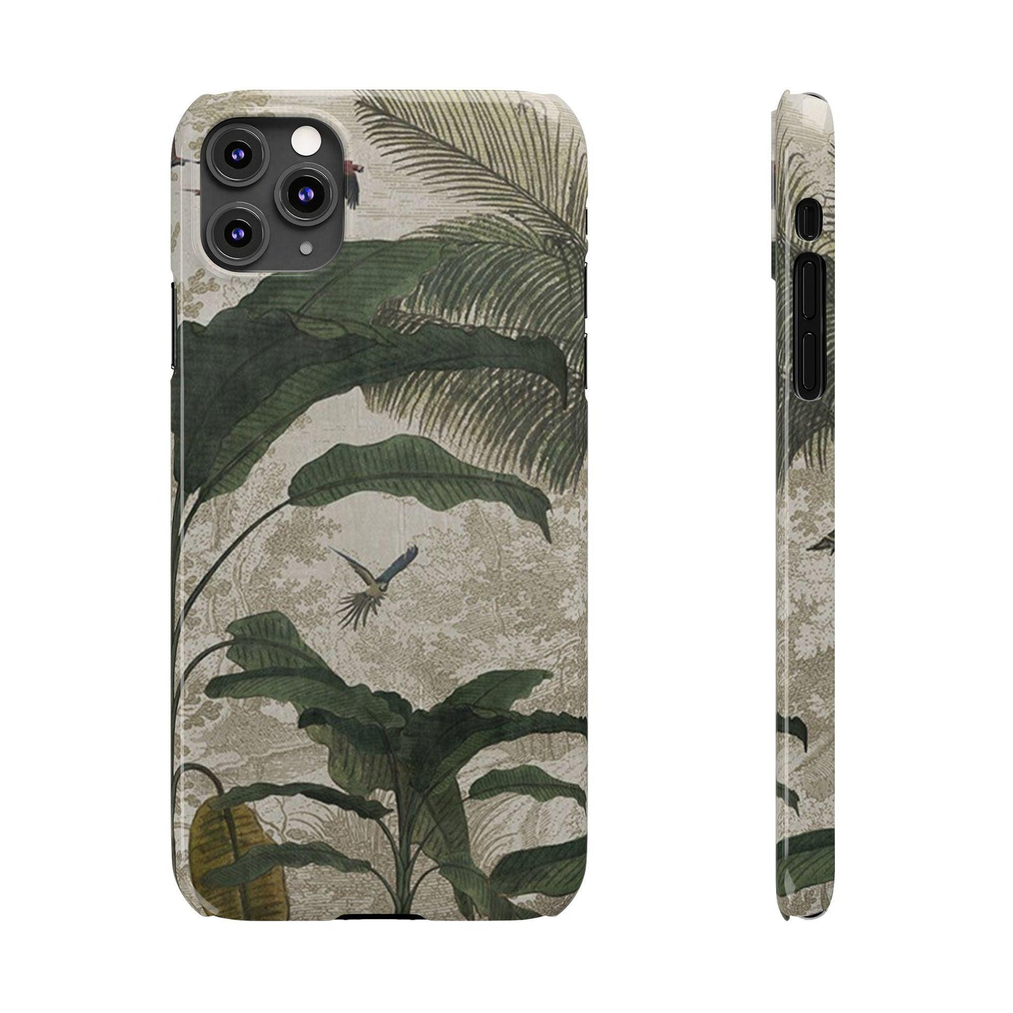 Tropical Paradise Vintage Charm iPhone Cases